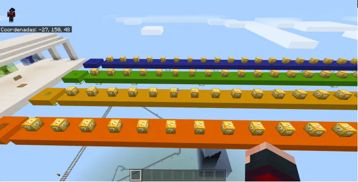 Lucky Block Race Map screenshot