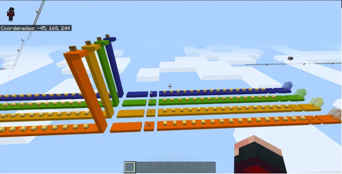 Lucky Block Race Map screenshot