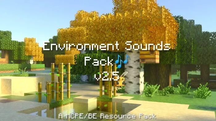 Environment Sounds Pack v2.5 Addon / Texture Pack thumbnail