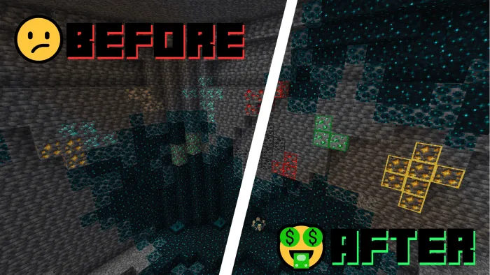 Minecraft QoL (Quality Of Life) Addon / Texture Pack screenshot