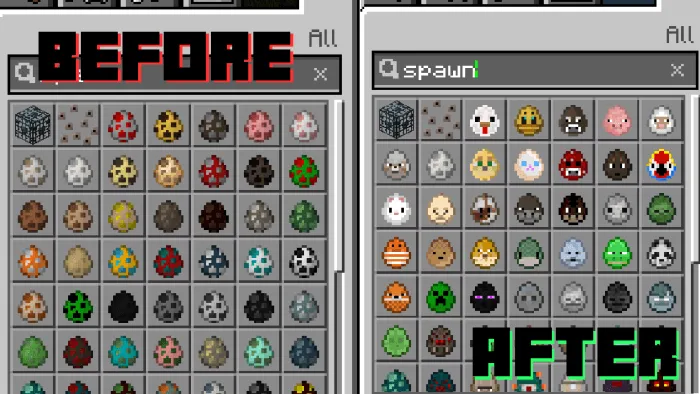 Minecraft QoL (Quality Of Life) Addon / Texture Pack screenshot