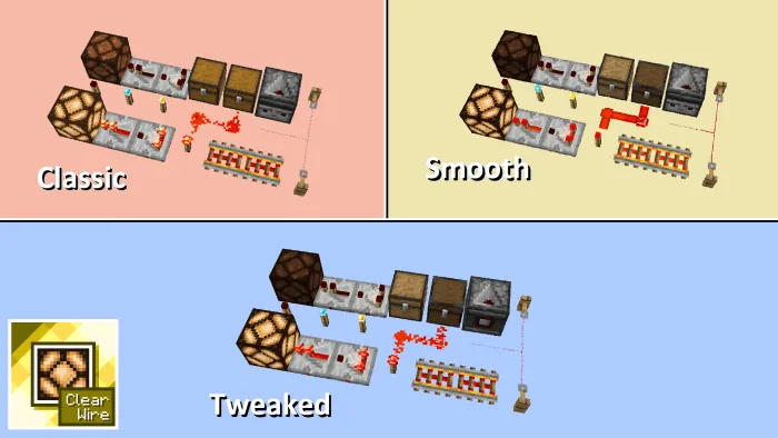 Clear Wire – Detailed Vanilla Resource Pack 1.16 screenshot