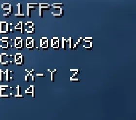 Coordinates HUD MCBE – Addon / Texture Pack screenshot