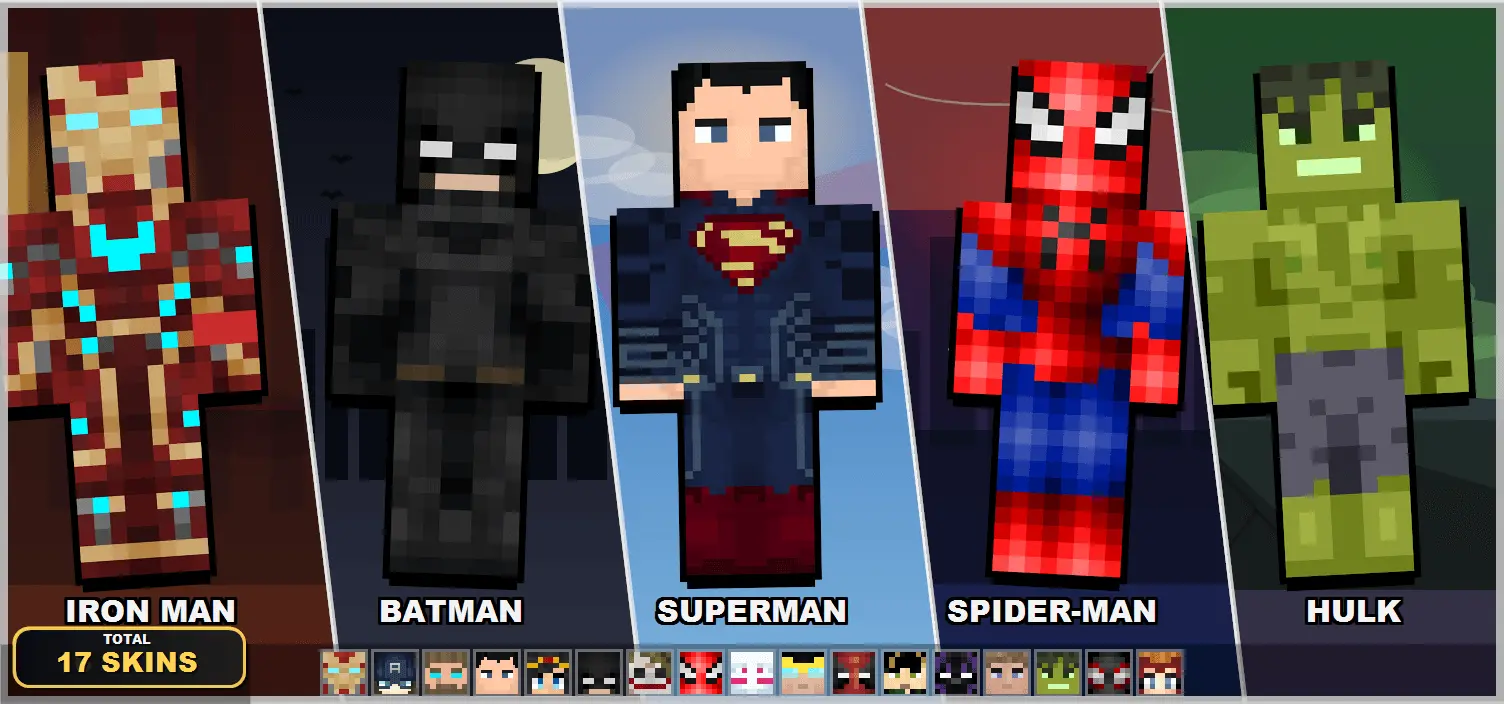 Superhero Skins thumbnail