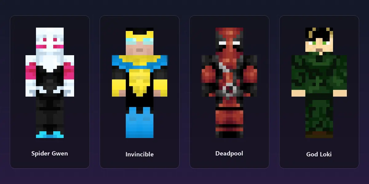 Superhero Skins pic 5