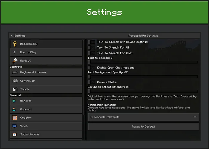 Dark UI – Texture Pack screenshot