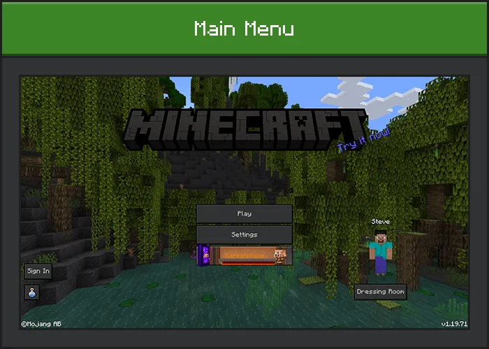 Dark UI – Texture Pack screenshot