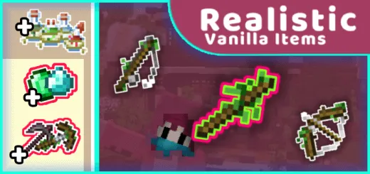 Realistic Vanilla Items – Texture Pack thumbnail