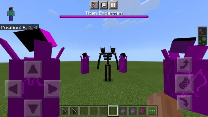 Titan Enderman Addon screenshot
