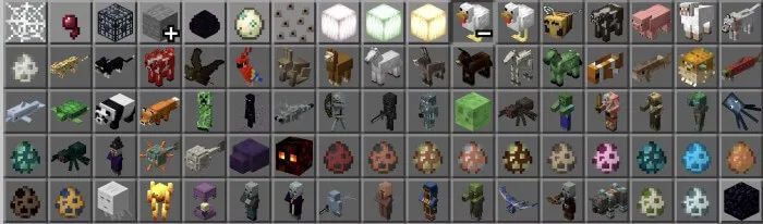 Better Spawn Eggs Addon / Texture Pack screenshot
