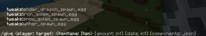 New Spawn Eggs Addon! screenshot