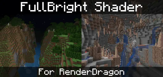 FullBright - Night Vision Shader for RenderDragon thumbnail