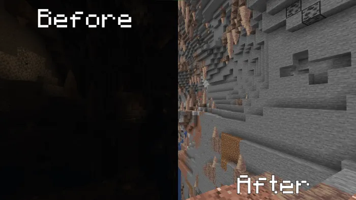 FullBright - Night Vision Shader for RenderDragon screenshot