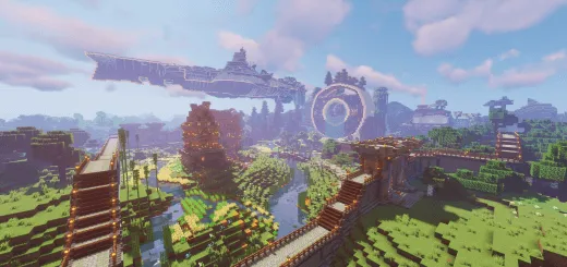 Futuristic House Mountain Map thumbnail