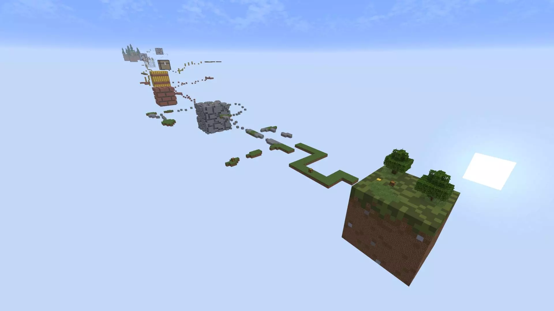Giant Blocks Parkour Map screenshot 2