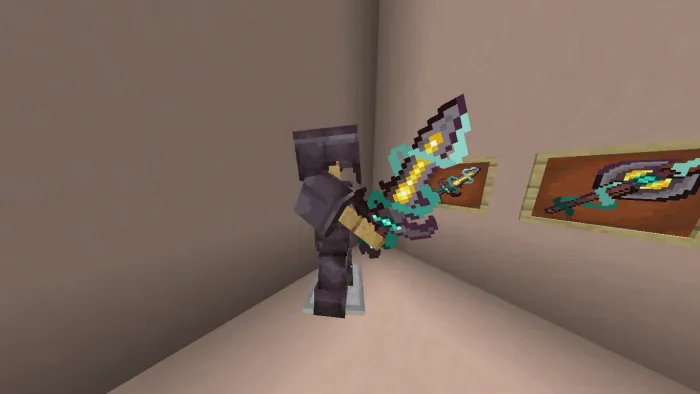 Improved Netherite Tools Addon / Texture Pack screenshot