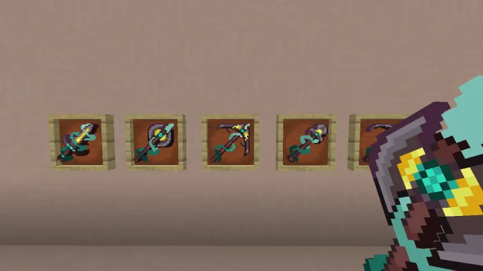 Improved Netherite Tools Addon / Texture Pack screenshot