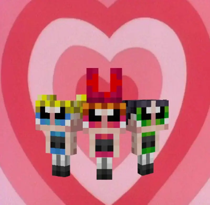 Powerpuff Allays Addon / Texture Pack screenshot