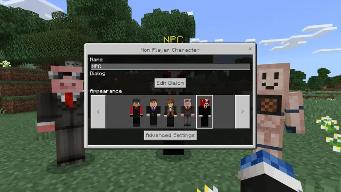 Player Model NPC Addon / Texture Pack screenshot