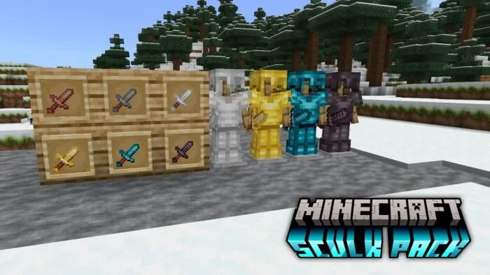 Sculk Texture Package – Texture Pack screenshot