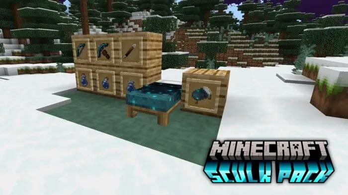 Sculk Texture Package – Texture Pack screenshot