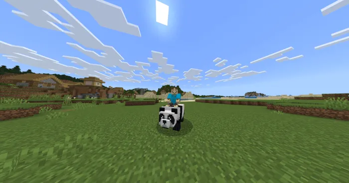 Rideable Pandas Addon screenshot