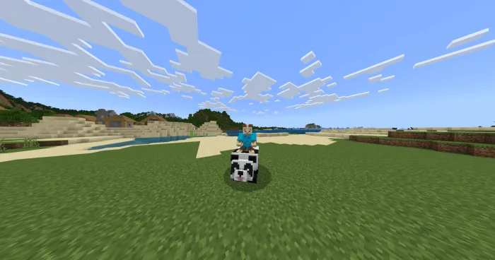 Rideable Pandas Addon screenshot