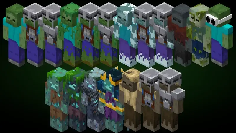 ReCrafted Mobs Addon / Texture Pack screenshot