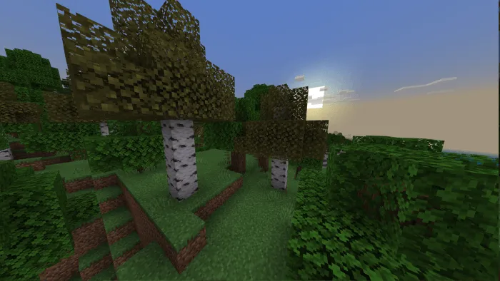 Better Birch Leaves – Texture Pack screenshot