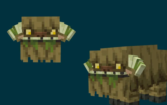 Hytale Mosshorn (Cow) Addon / Texture Pack screenshot