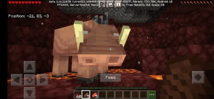 Rideable Hoglin V2 Addon screenshot