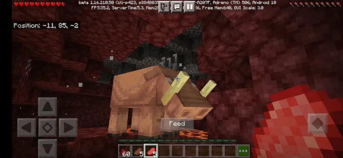 Rideable Hoglin V2 Addon screenshot