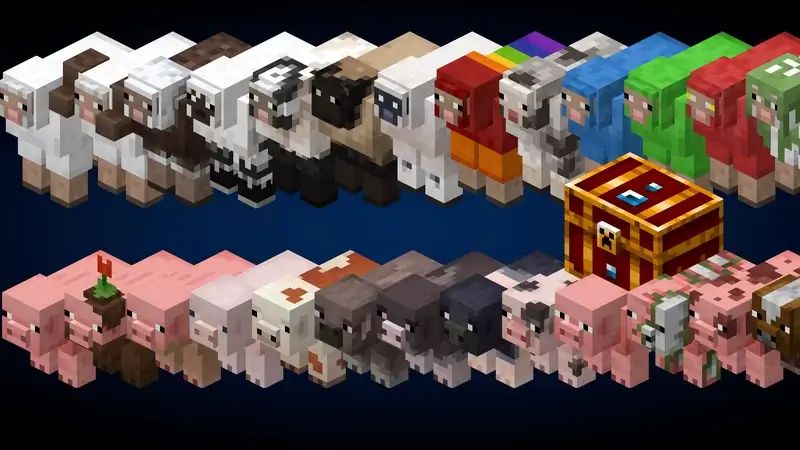 Recrafted Animals Addon / Texture Pack screenshot