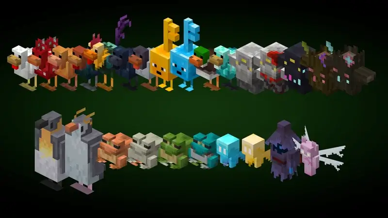 Recrafted Animals Addon / Texture Pack screenshot