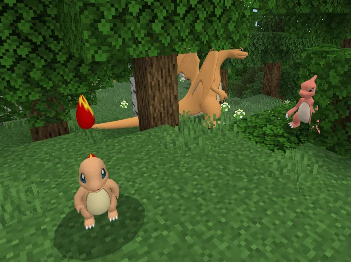 Pixelmon Bedrock Addon screenshot