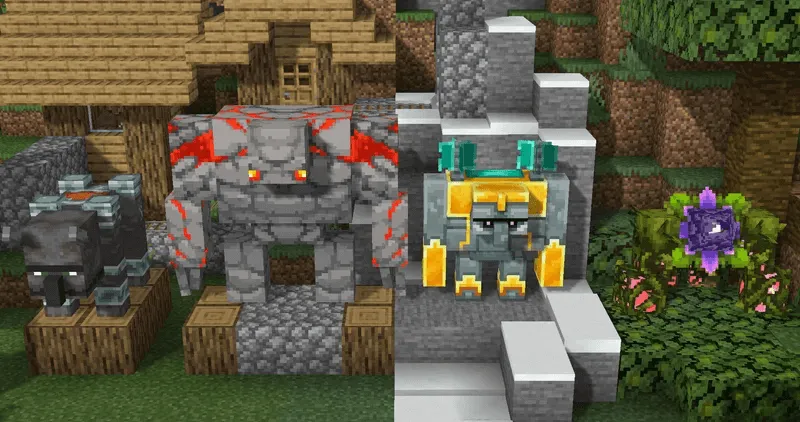 ReCrafted Mobs: Official Bedrock Port Addon / Texture Pack screenshot