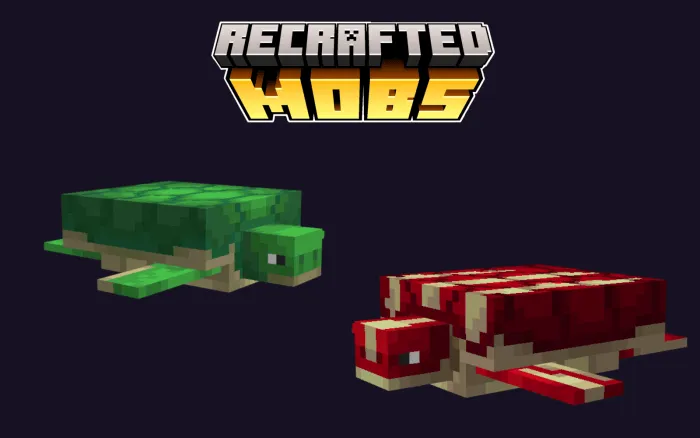 Recrafted Update Aquatic Addon / Texture Pack screenshot