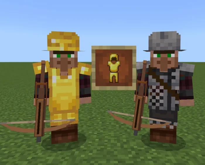 Villager And Pillager Faction Version 2 Addon screenshot