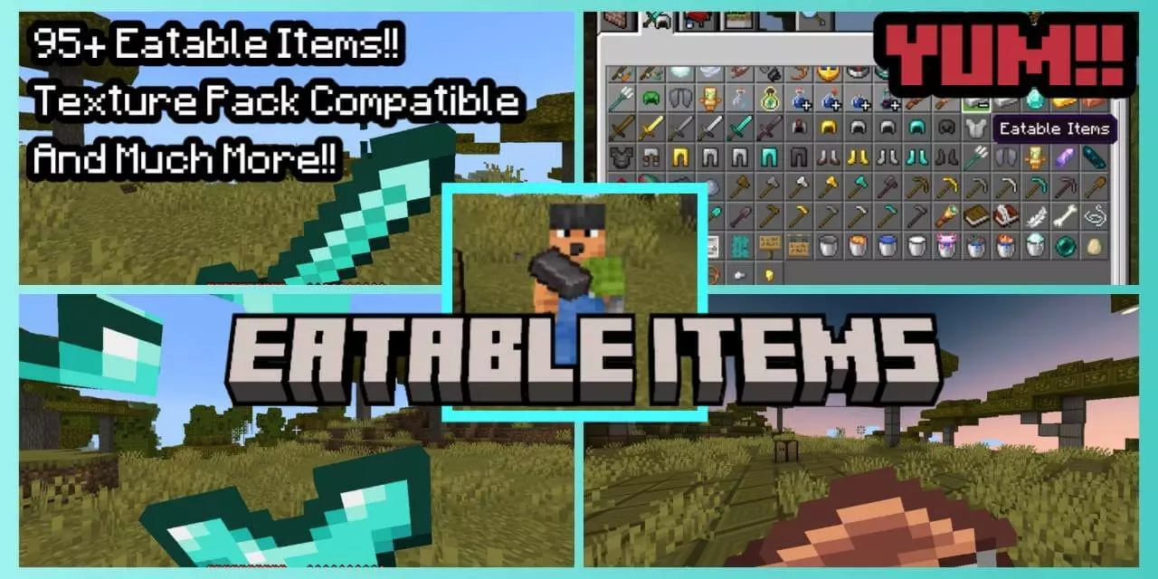 Eatable Items Mod / Addon thumbnail