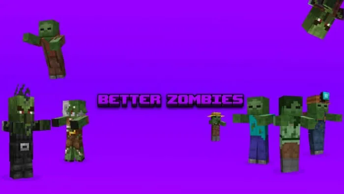 Better Zombies Addon / Texture Pack screenshot