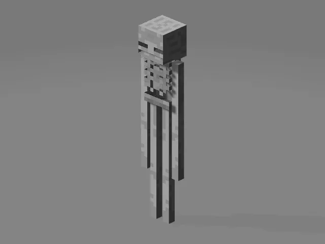 Skeletonized Mobs Resource Pack Addon / Texture Pack screenshot