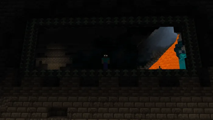 Herobrine Reborn | Warden Addon screenshot