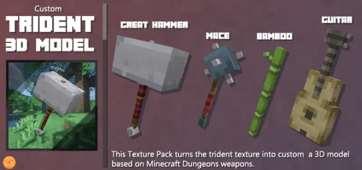 Custom 3D Trident Textures thumbnail