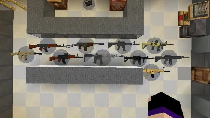 SURVIVOR GUNS Addon screenshot