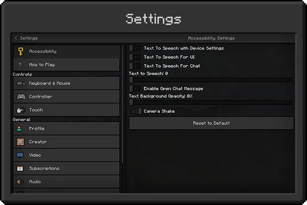 Dark Mode – Texture Pack screenshot