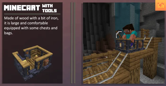 Better 3D Minecarts – Texture Pack screenshot