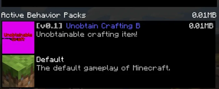 Craft the Unobtainable Addon screenshot