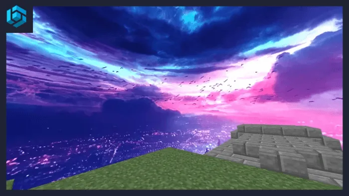 City At Night [Custom SKY] – Texture Pack screenshot