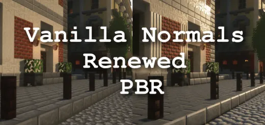 Vanilla Normal Renewed Bedrock Edition – Texture Pack thumbnail