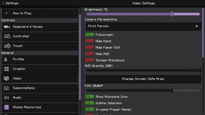 Super Dim UI – Texture Pack screenshot
